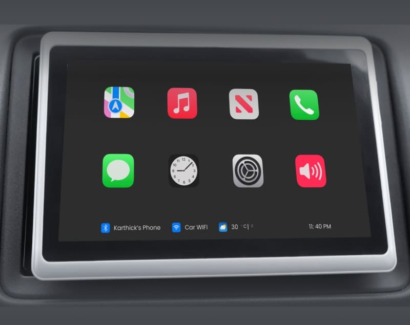 Android Auto UI Design