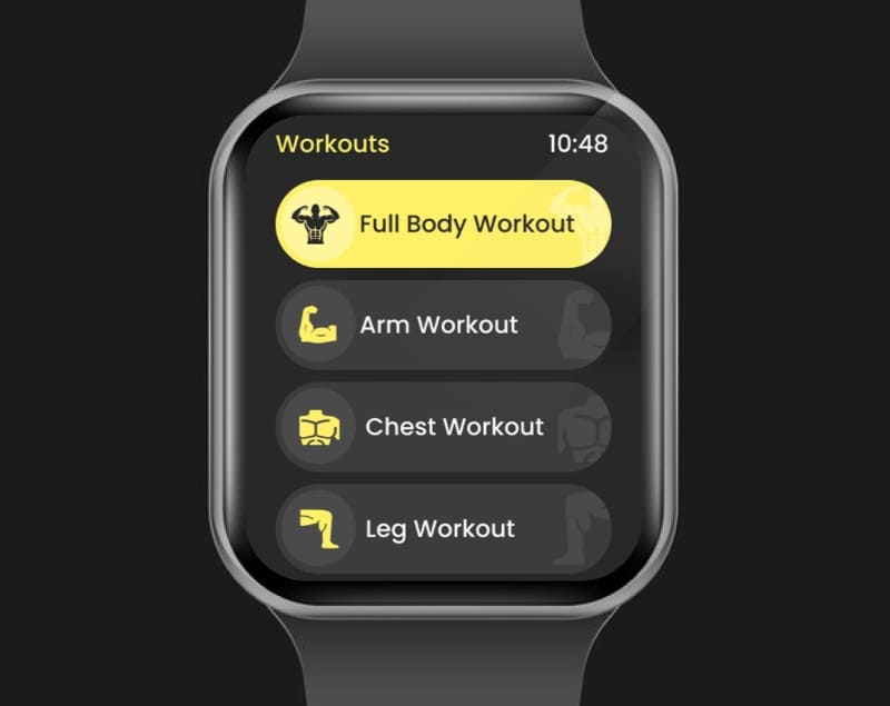 Fitness Tracking Wearable App