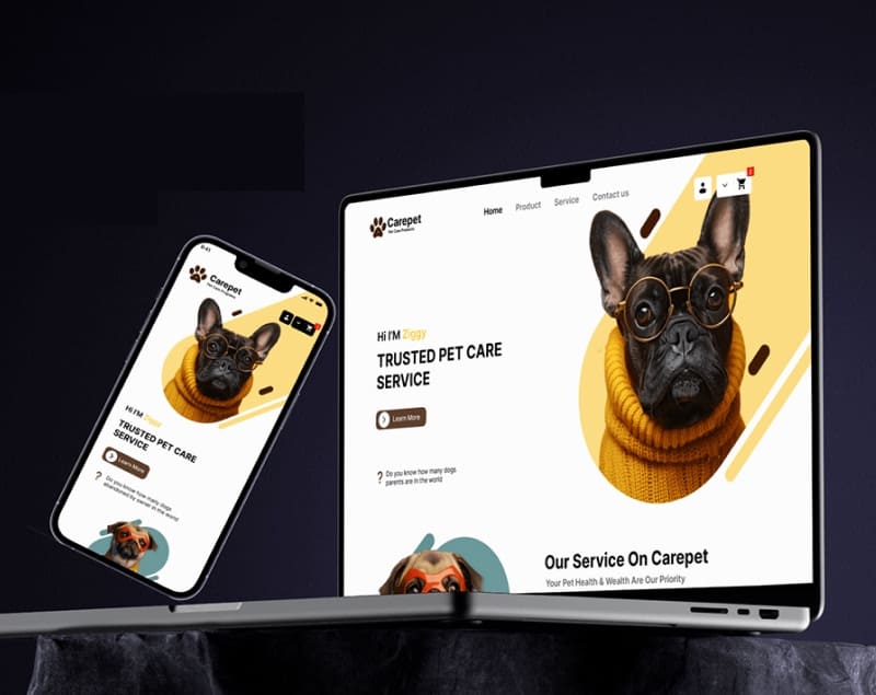 Pet Care Services Website